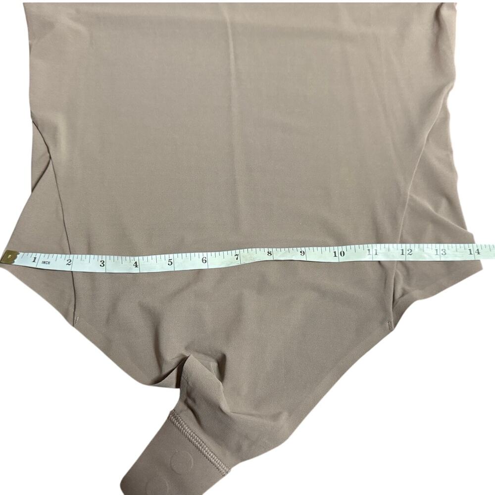 Lululemon Crew Neck Bodysuit Nulu Mesh Long Slv Thong Cut Size M W3HQVS NWT - Picture 8 of 13